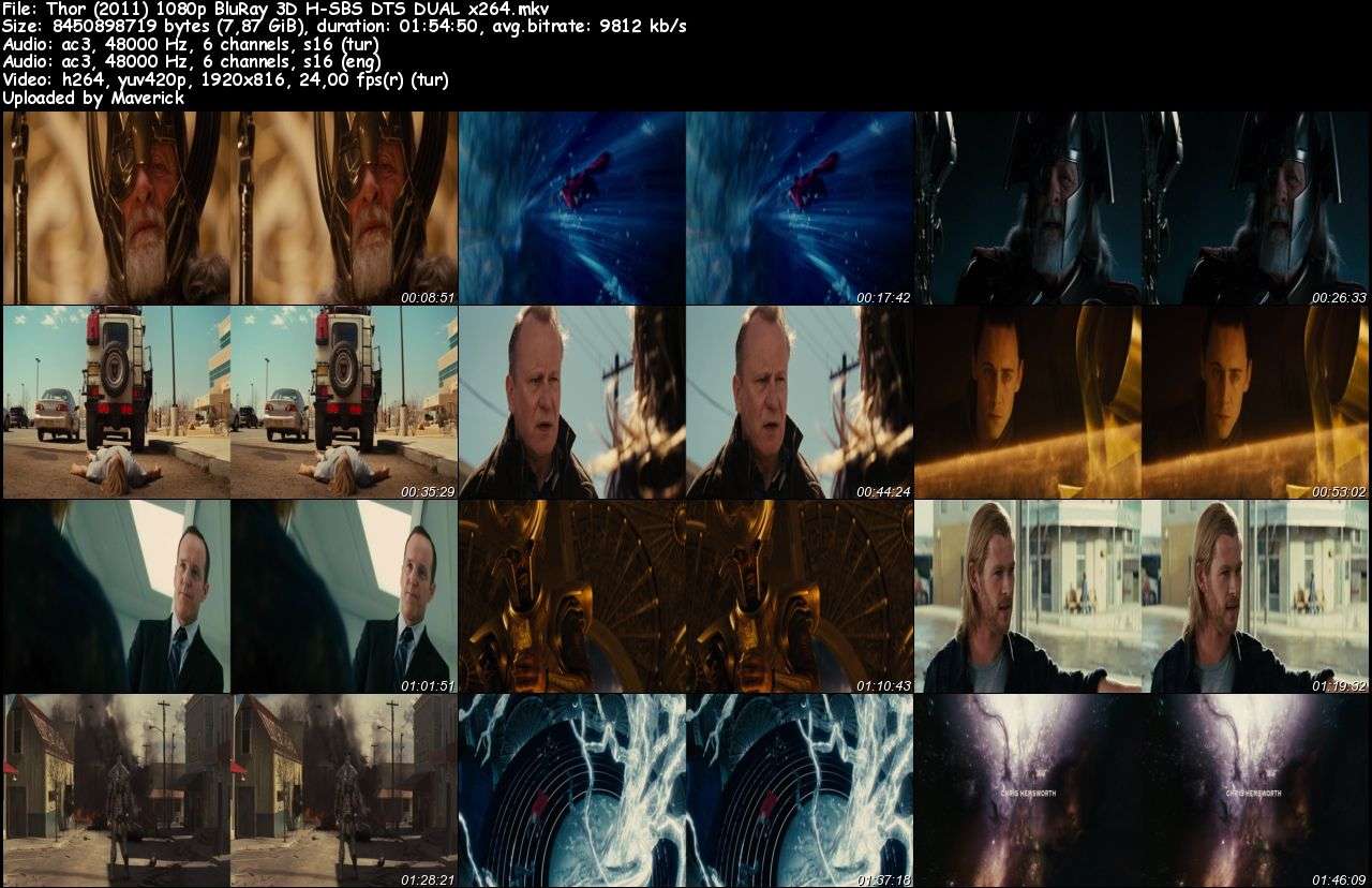 Thor 3D Half Sbs