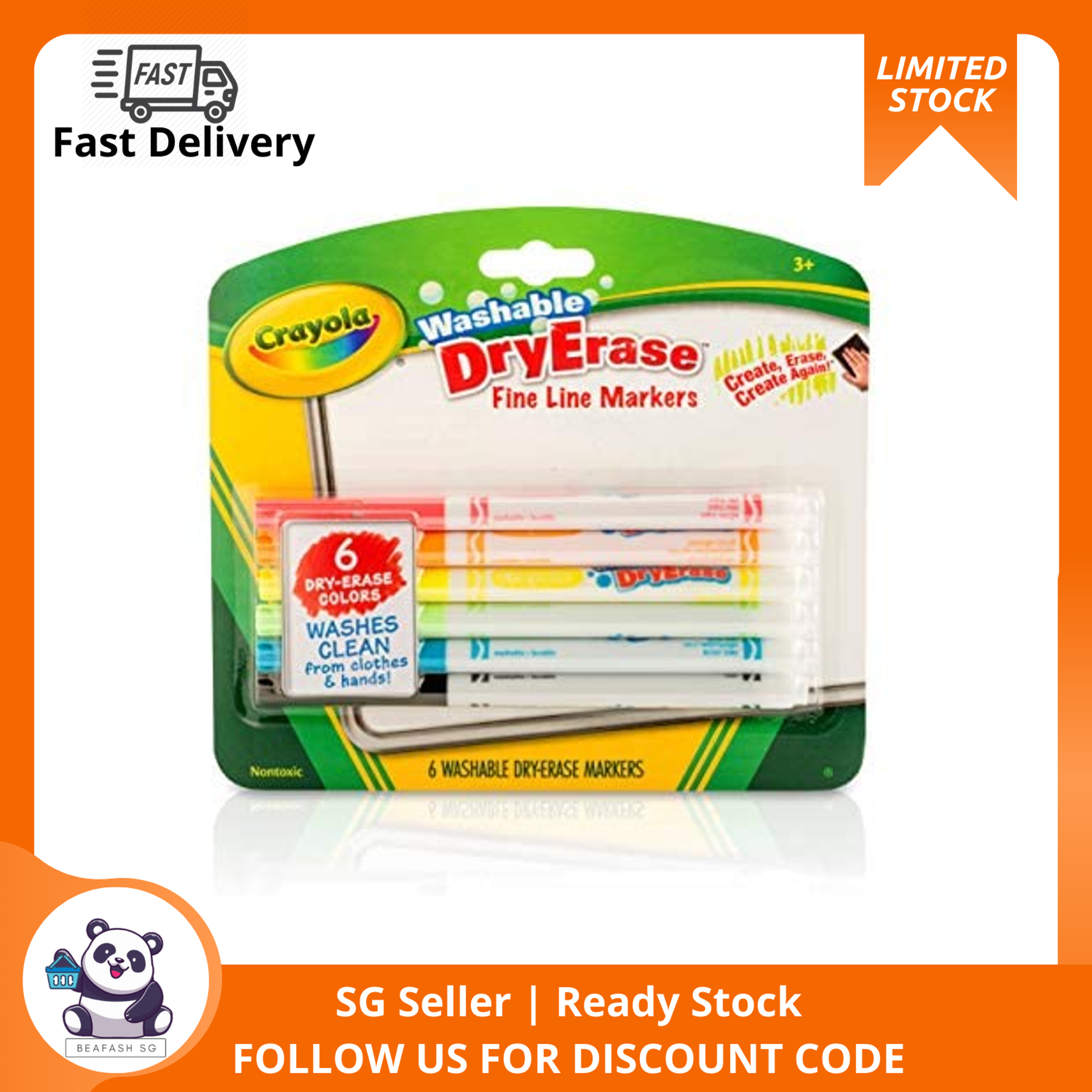 Crayola Take Note Dry Erase Markers 12ct