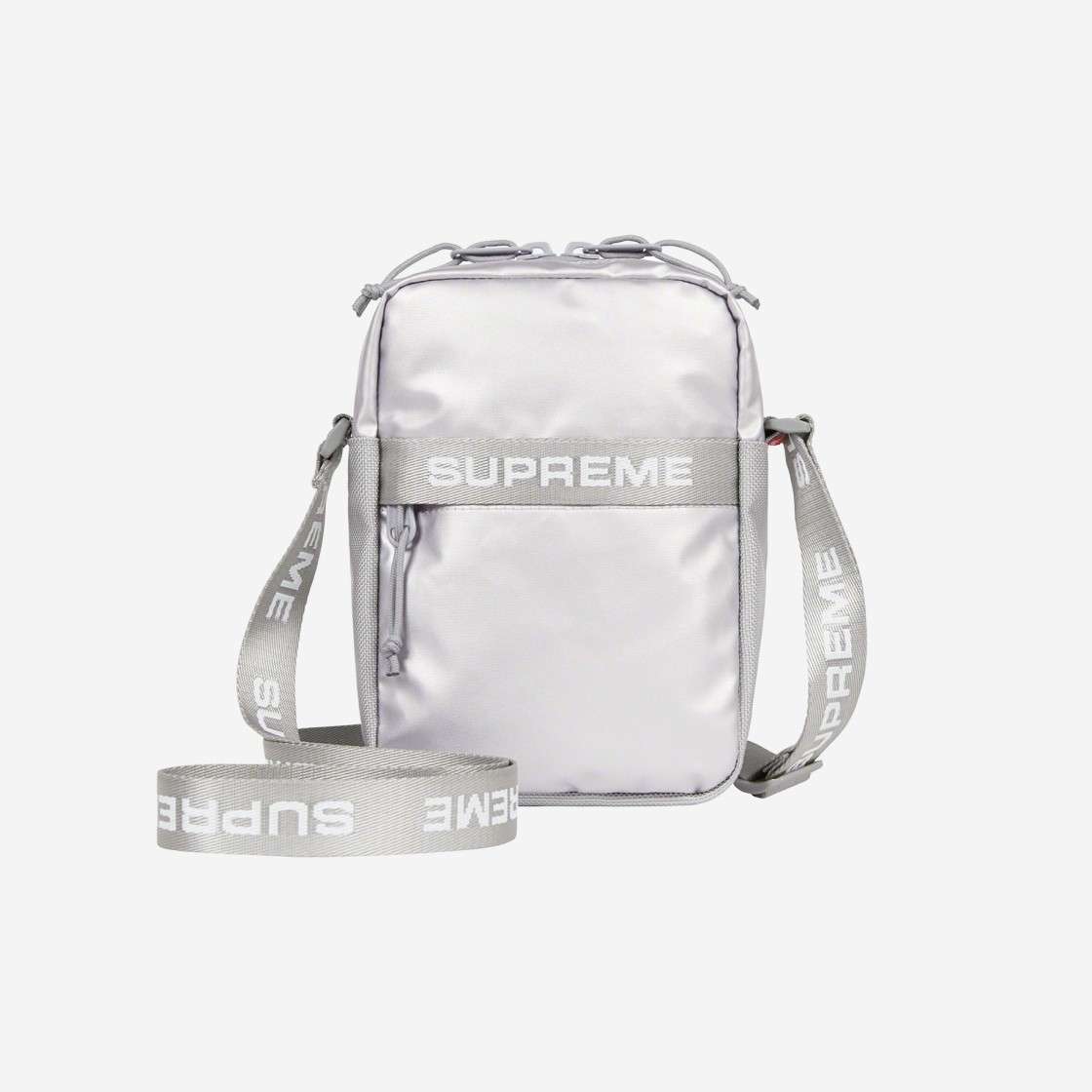 Supreme Shoulder Bag Silver 22FW 