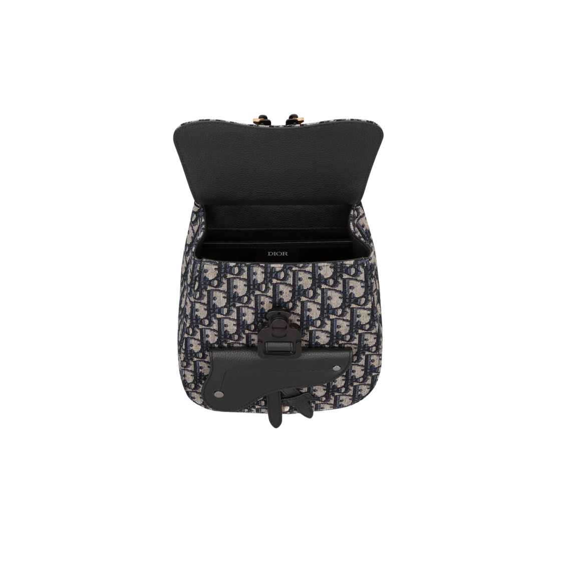 Dior Mini Gallop Sling Bag Black Grained Calfskin Beige Black Dior Oblique  Jac