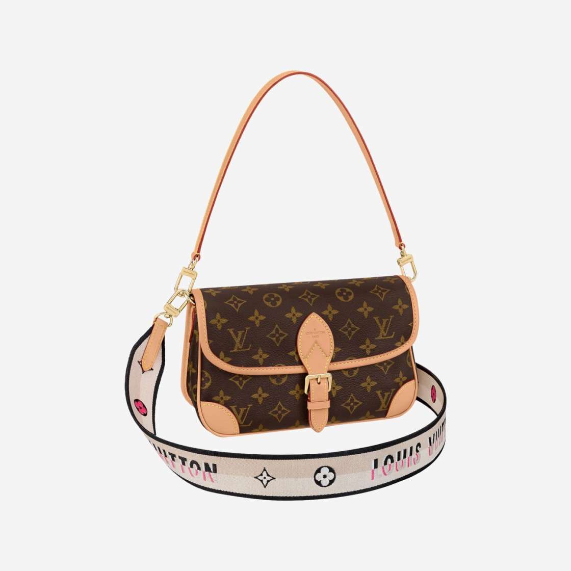 Louis Vuitton Diane Leather Satchel Bag for Women for sale online