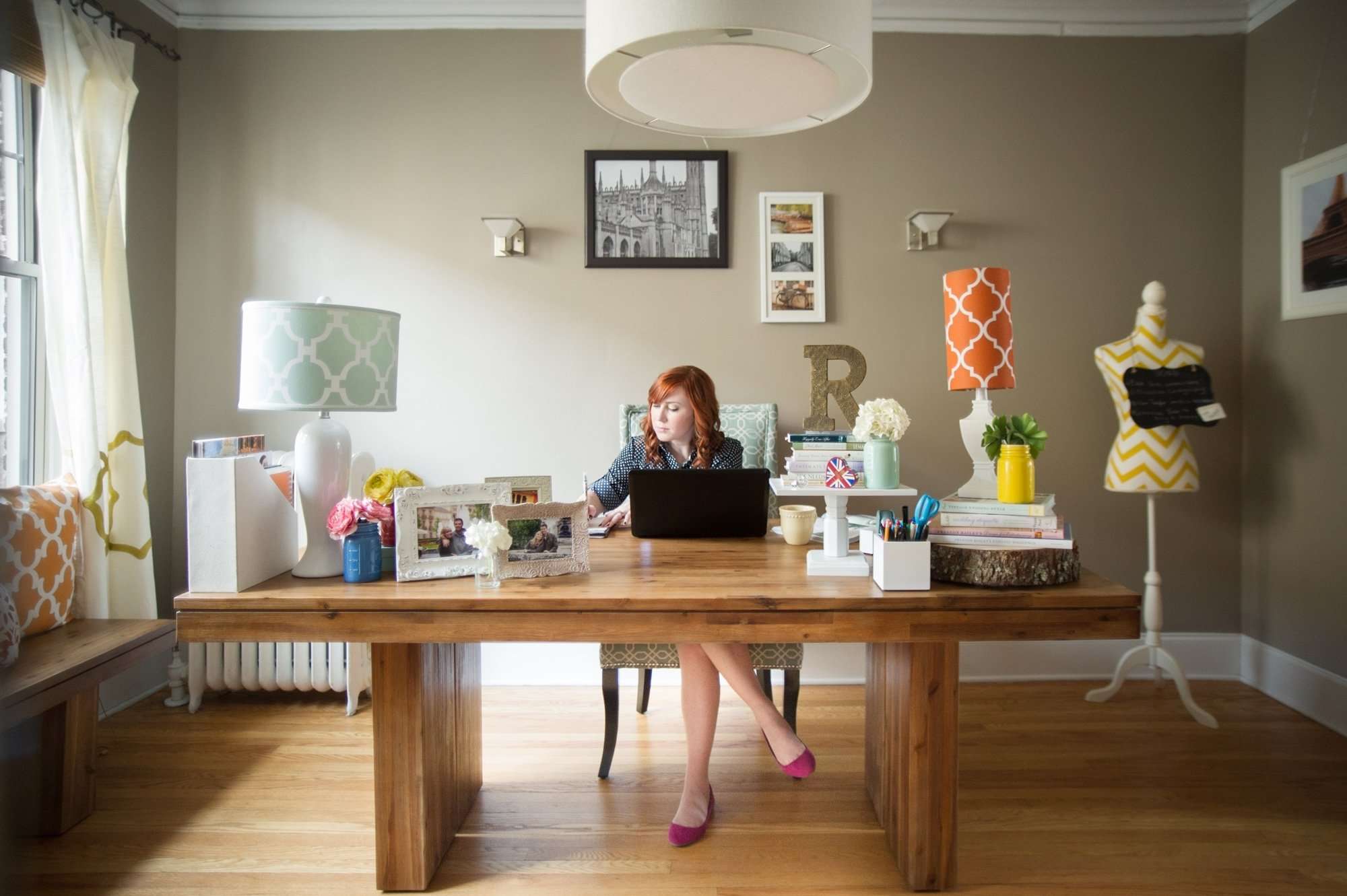 Women's Home Office Decorating Ideas