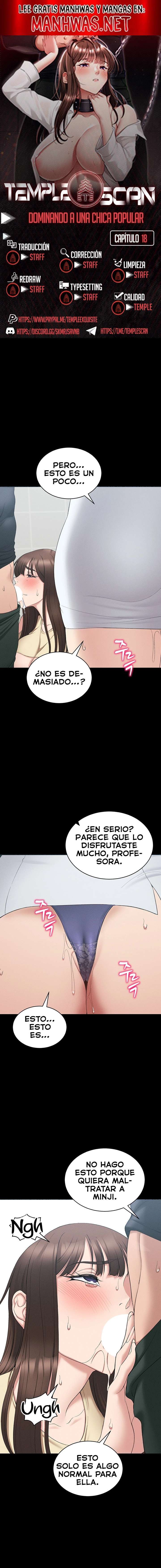 Domando la Chica Rebelde - Capítulo 18 - Página 1 - Cartel Manhwa | Sumérgete en Historias Sin Límites