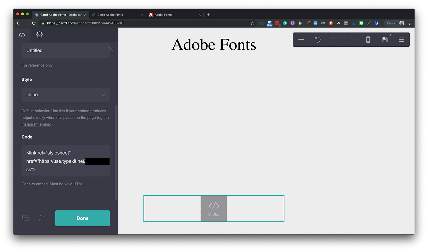 Adding Adobe Fonts To WordPress 