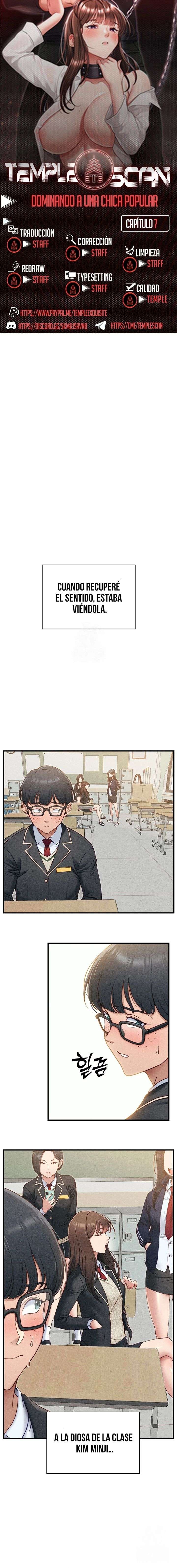 Domando la Chica Rebelde - Capítulo 7 - Página 1 - Cartel Manhwa | Sumérgete en Historias Sin Límites