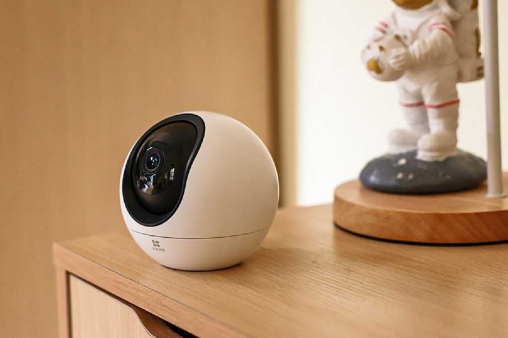Rotating Home Security Camera
