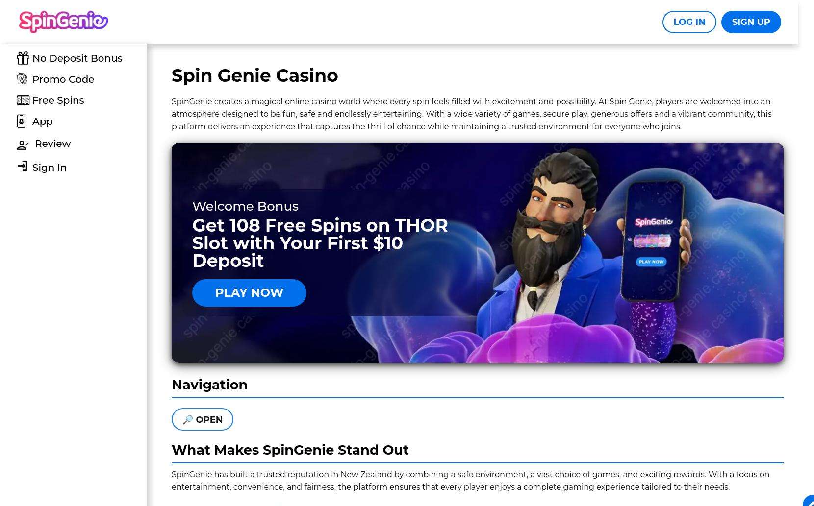 SpinGenie Casino Free Spins Promotions For New Zealand: How To Claim And Use  