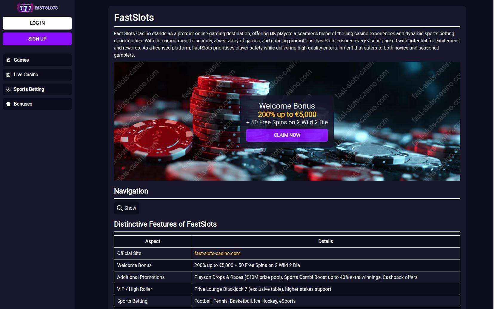FastSlots Deposits And Withdrawals In The United Kingdom: Fees, Limits, And Payout Times  