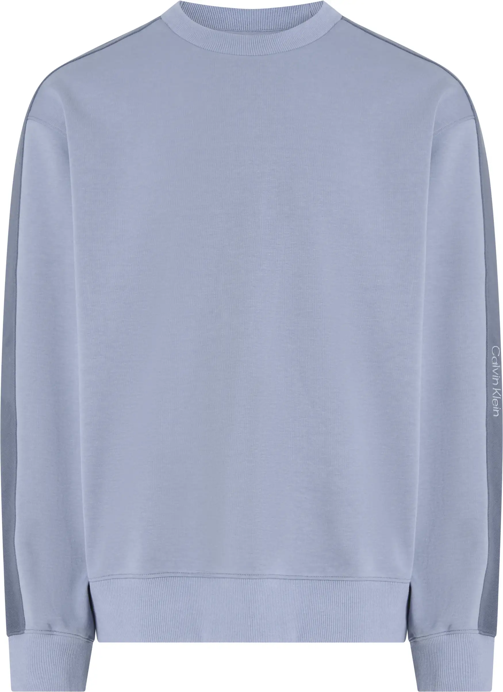 Calvin Klein LOGO TAPE CREW NECK, CKG Mavi Erkek Sweatshirt