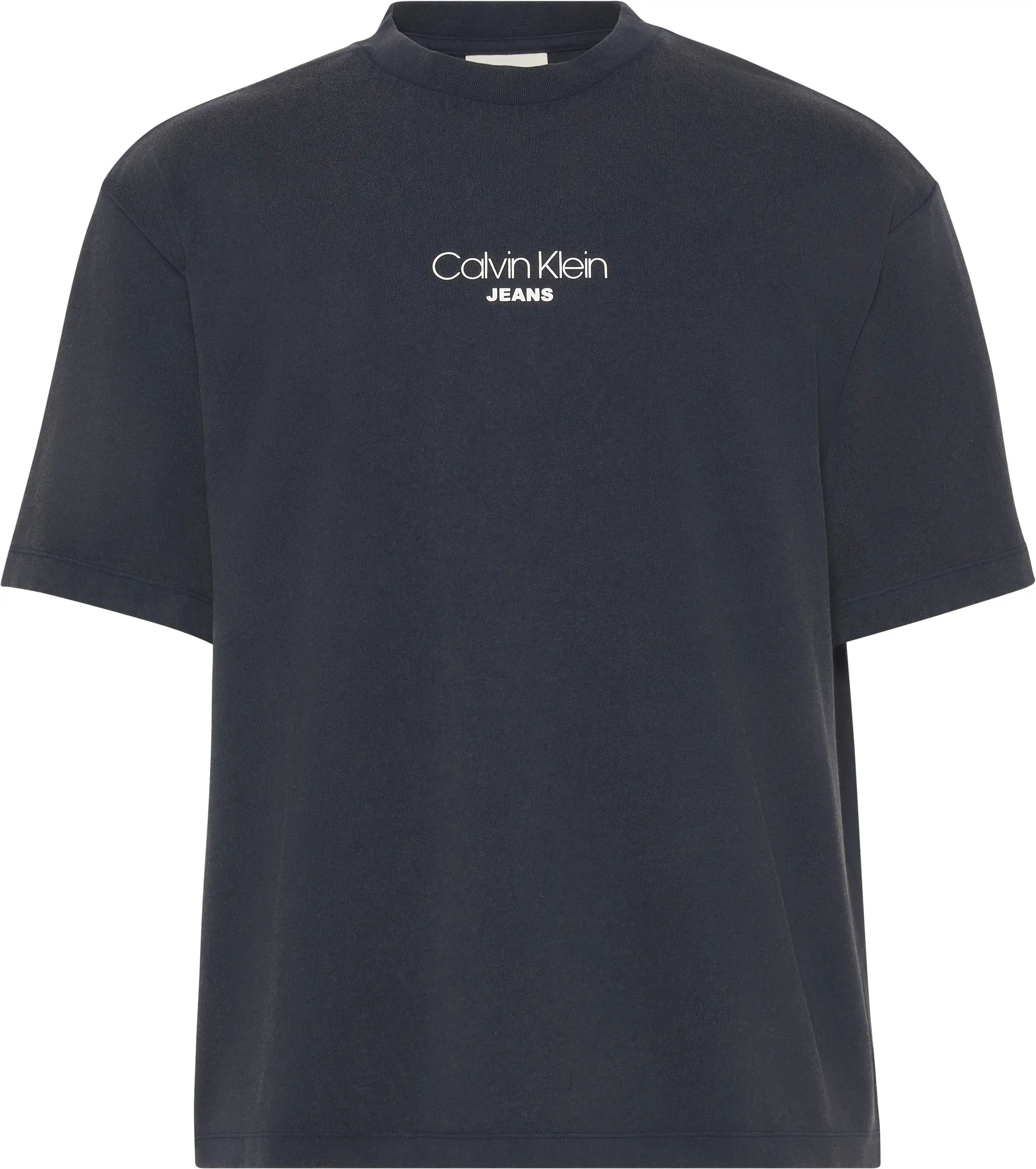 Calvin Klein SS ACID WASH 20S CN, CJM Lacivert Erkek T-Shirt & Polo