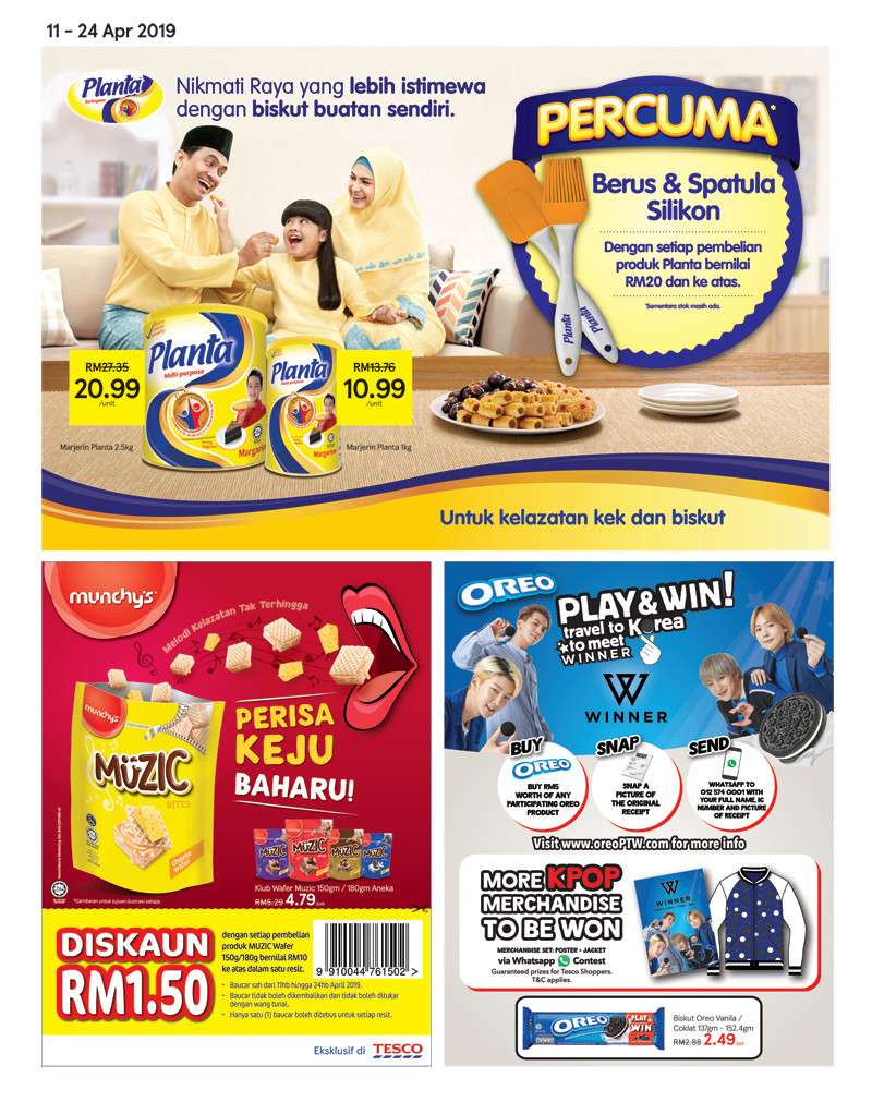 Tesco Malaysia Weekly Catalogue (11 April 2019 - 17 April 2019)