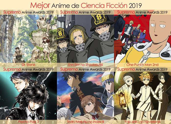 Final X Categorias Nominados a Mejor Anime de Ciencia Ficción 2019