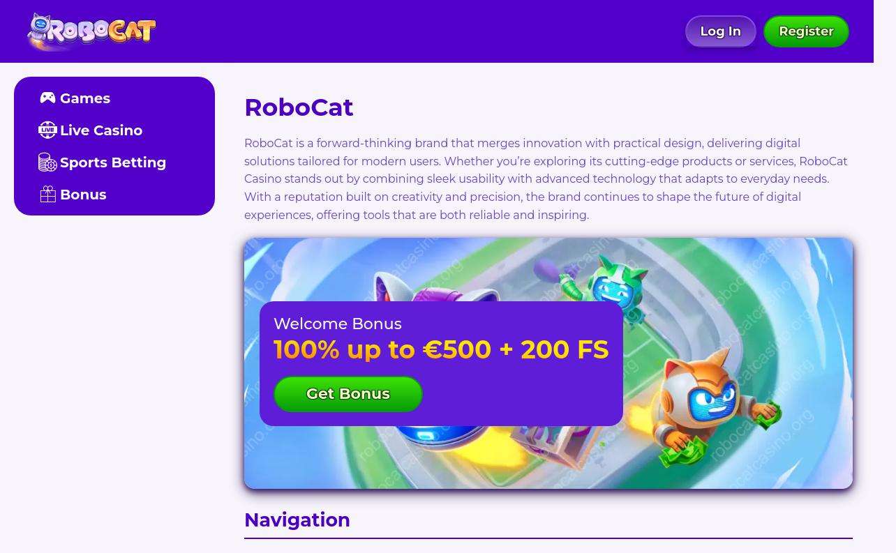 Registro En RoboCat Casino En España: Pasos, Verificación Y Requisitos