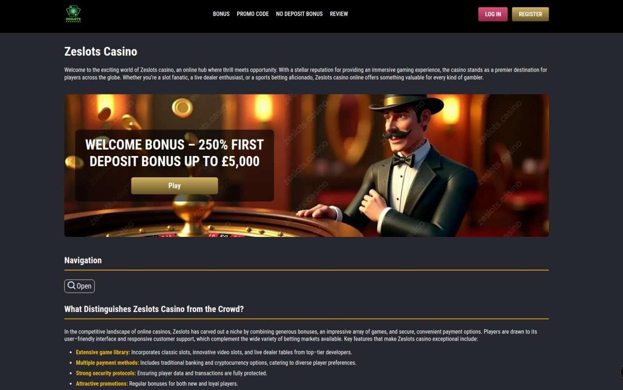 Zeslots Casino Registration In United Kingdom: Step-By-Step Account Setup