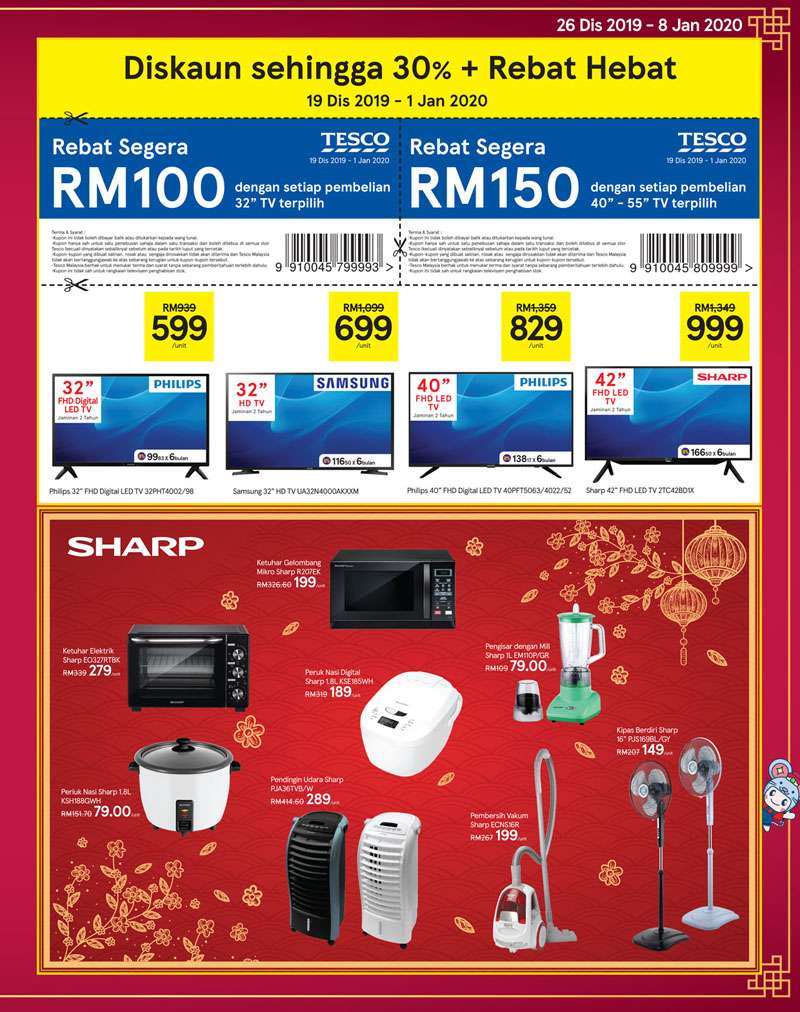Tesco Malaysia Weekly Catalogue (26 December 2019 - 1 January 2020)