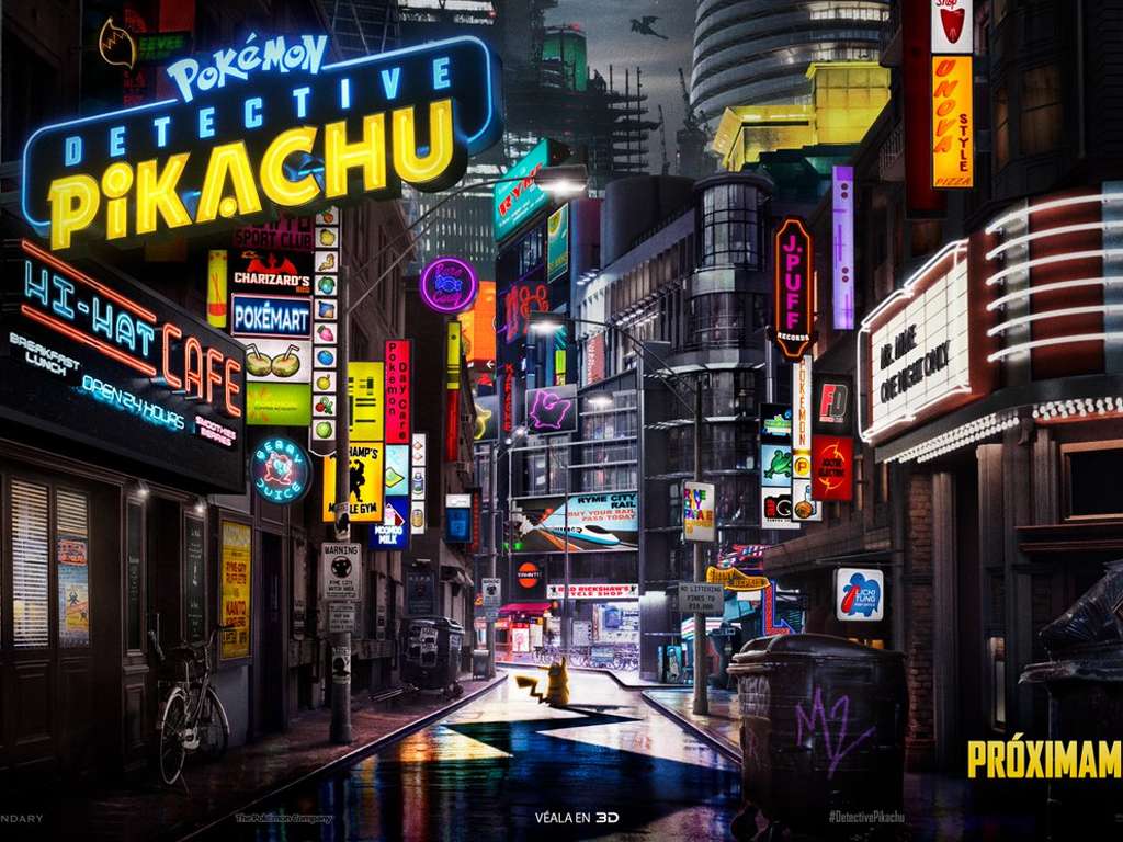 Πόκεμον Ντετέκτιβ Πίκατσου (Pokémon Detective Pikachu) Quad Poster Πόστερ