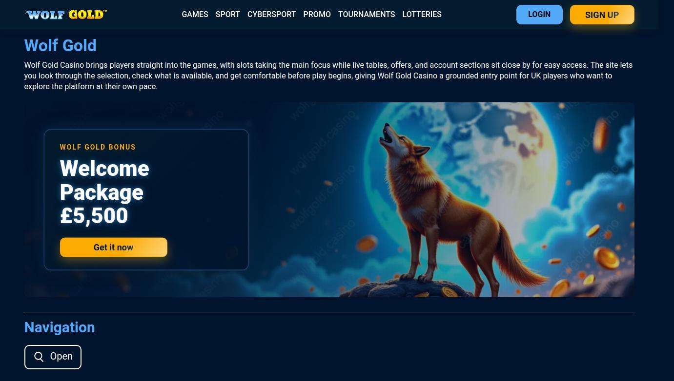 Wolf Gold Minimum Deposit And Fast Withdrawal Methods For UK Players  