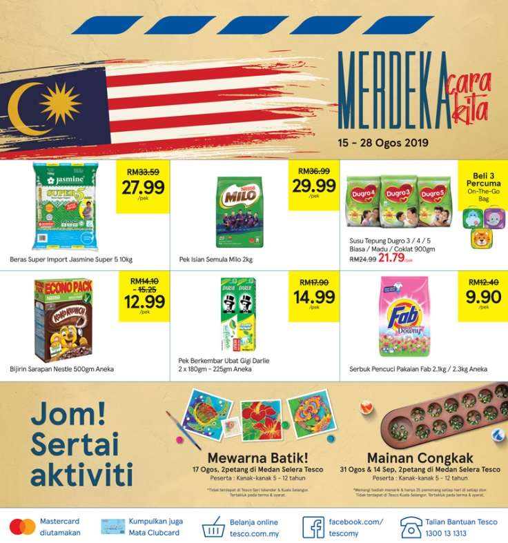 Tesco Malaysia Weekly Catalogue (15 August 2019 - 21 August 2019)