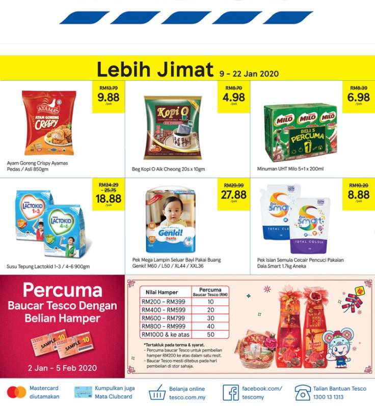 Tesco Malaysia Weekly Catalogue (9 January - 15 January 2020)