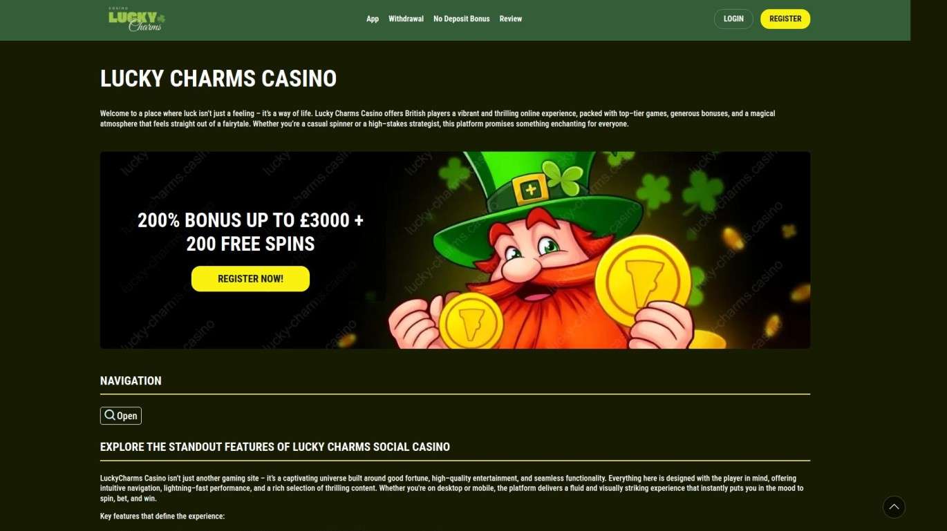 Lucky Charms Casino Login Problems In The United Kingdom And How To Fix Them