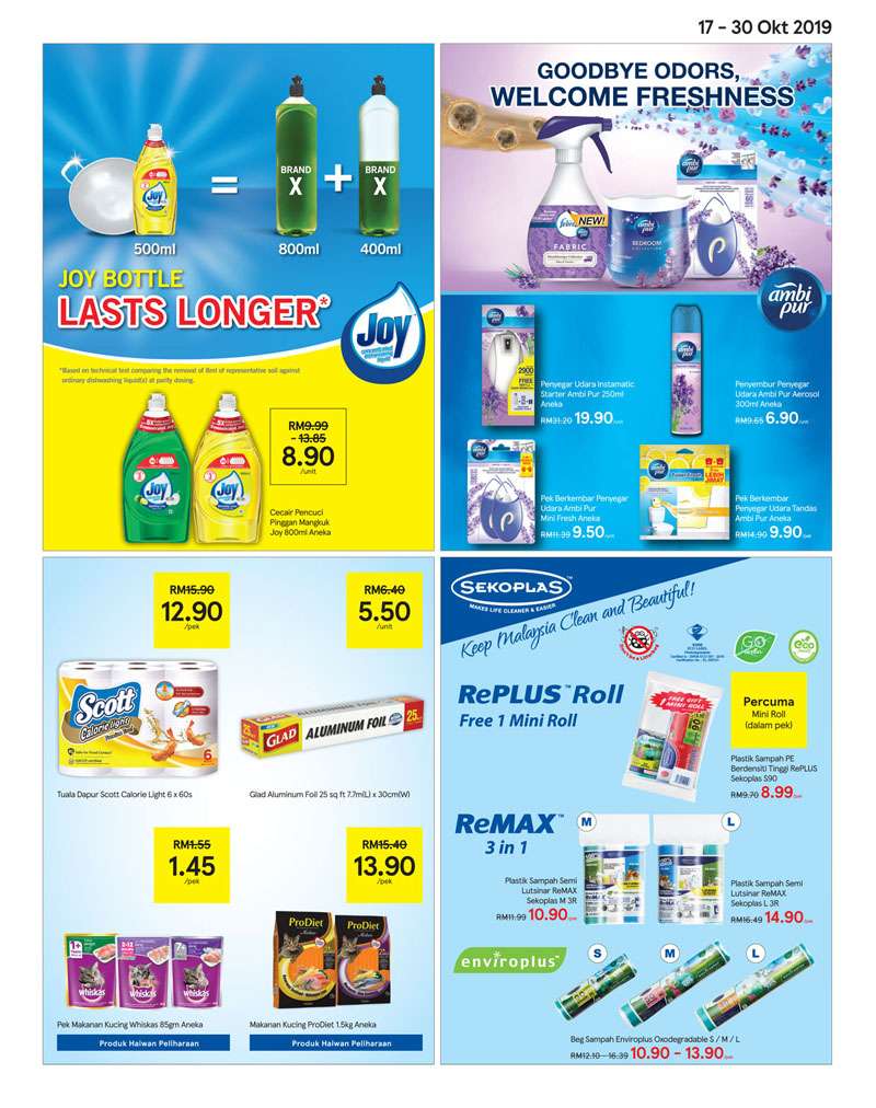 Tesco Malaysia Weekly Catalogue (17 October 2019 - 23 October 2019)