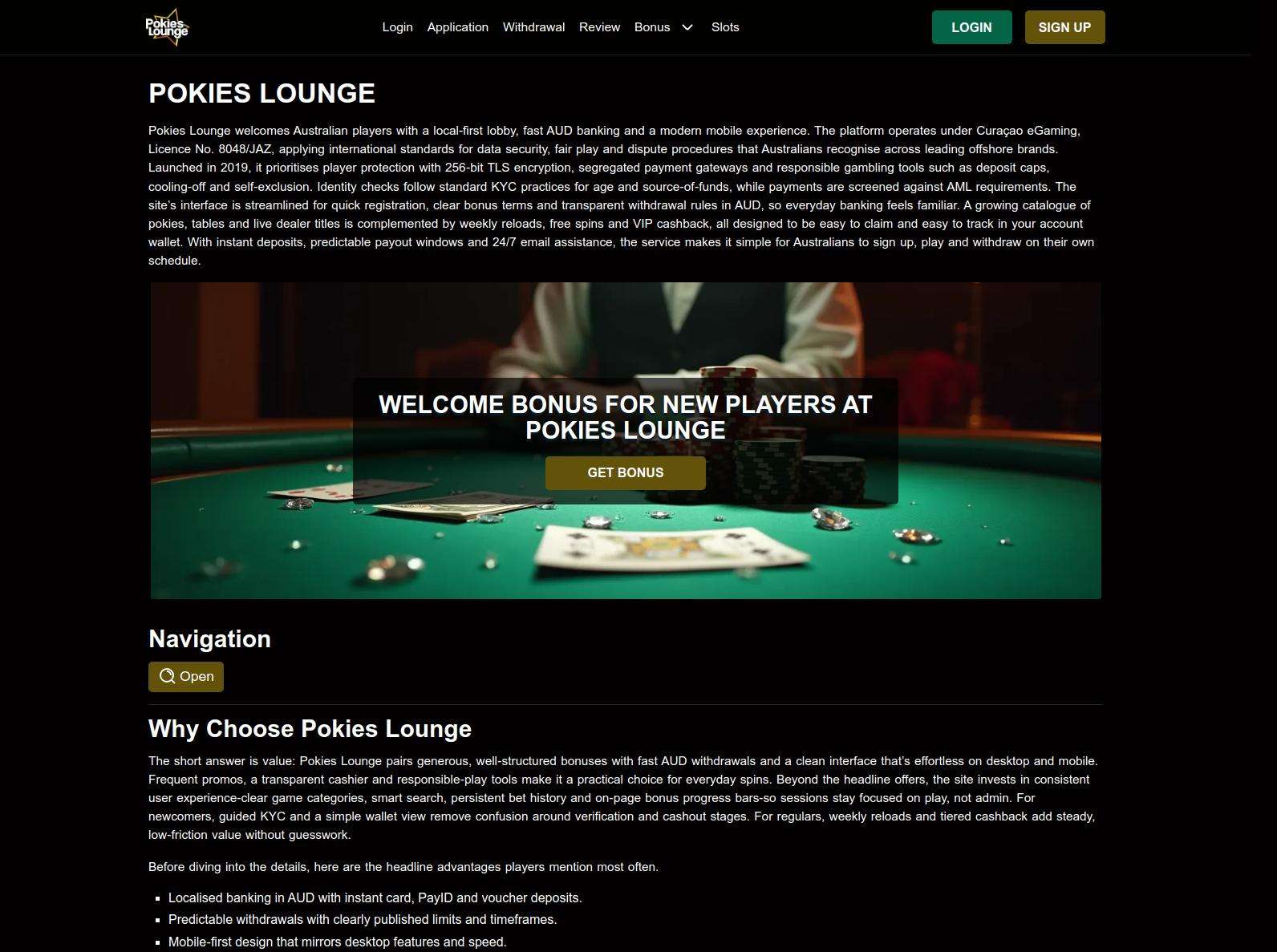 Mobile Casino Experience at Pokies Lounge: Gaming on the Go