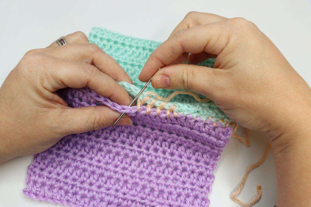 How To Crochet Mattress Stitch