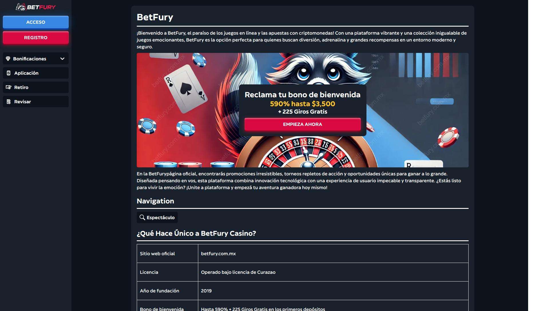 Preguntas frecuentes sobre BetFury: todo lo que los jugadores de México necesitan saber