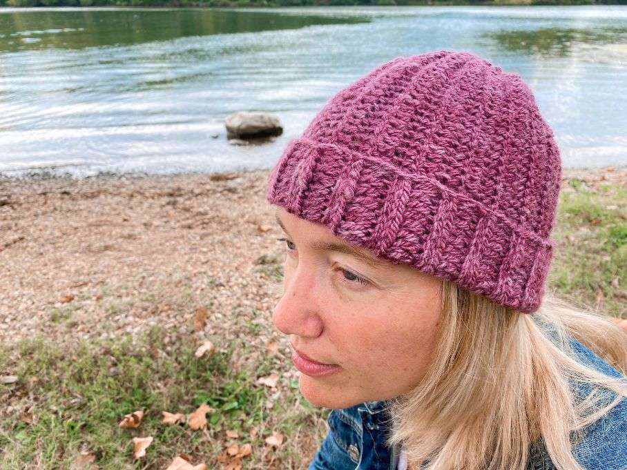 How To Crochet A Ribbed Beanie