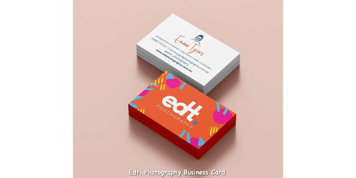 Edt. Photography Business Card