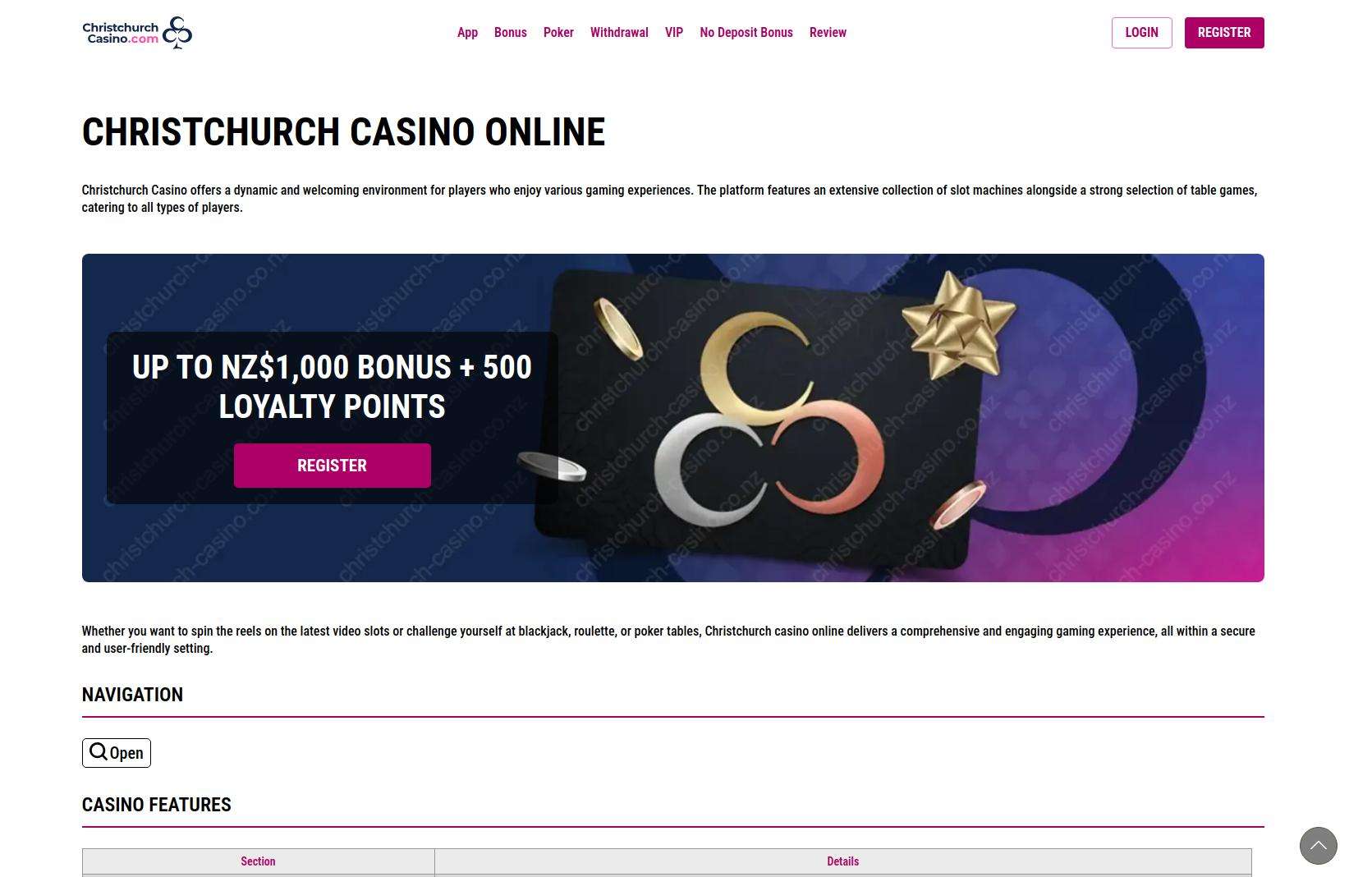 Exclusive Welcome Bonus Offers at Christchurch Casino Online