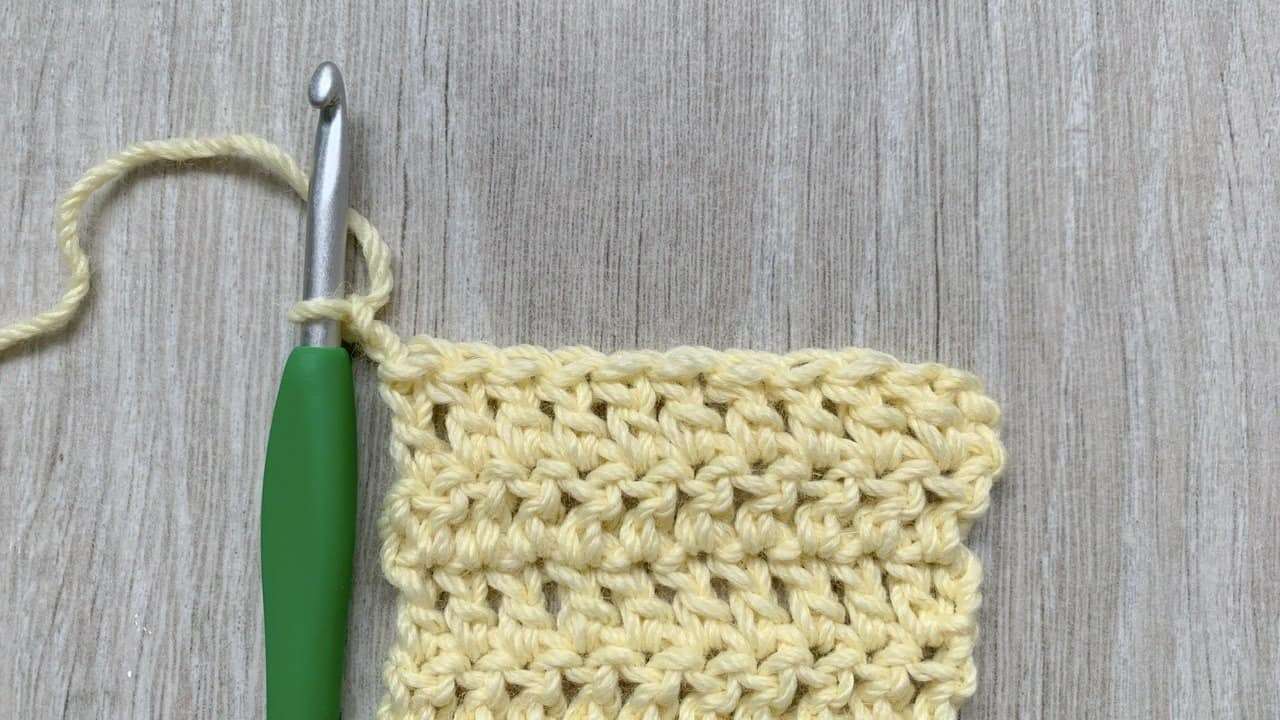 How To Turn A Double Crochet