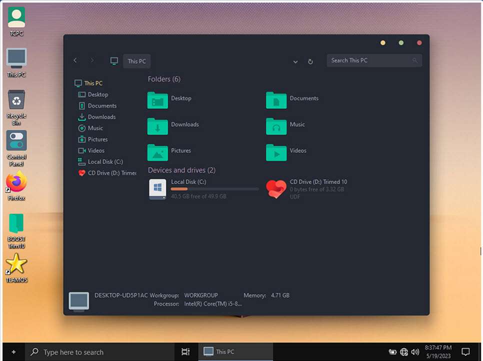 Windows 10 MiniOS
