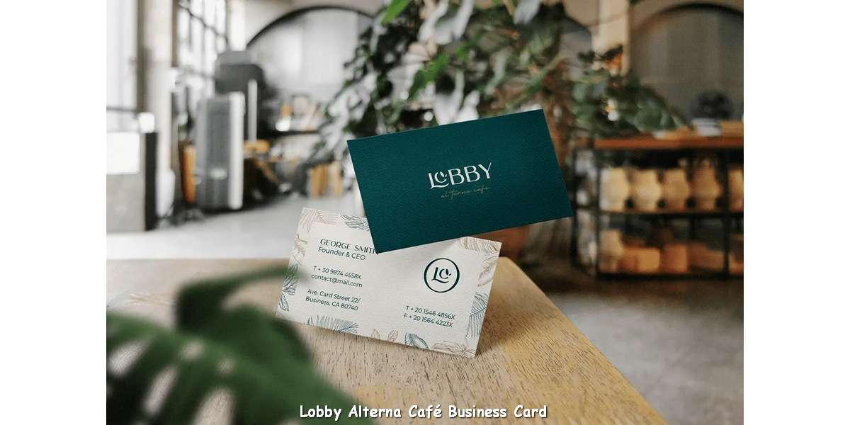 Lobby Alterna Café Business Card