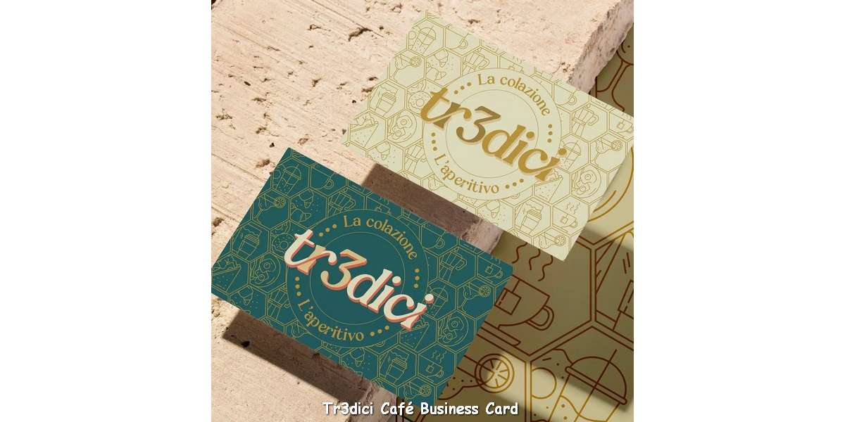 Tr3dici Café Business Card