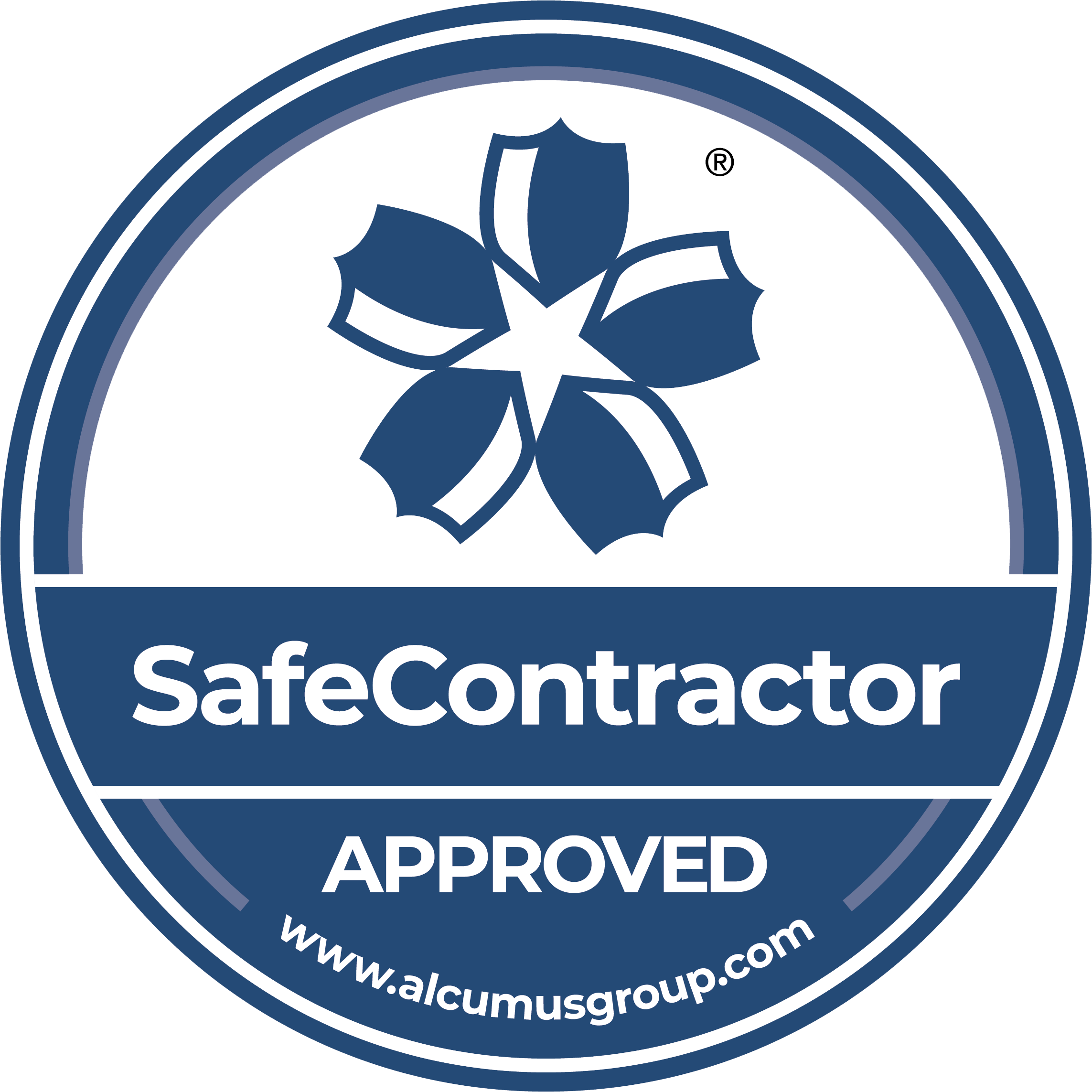 Alcumus, Safe Contractor, Logo