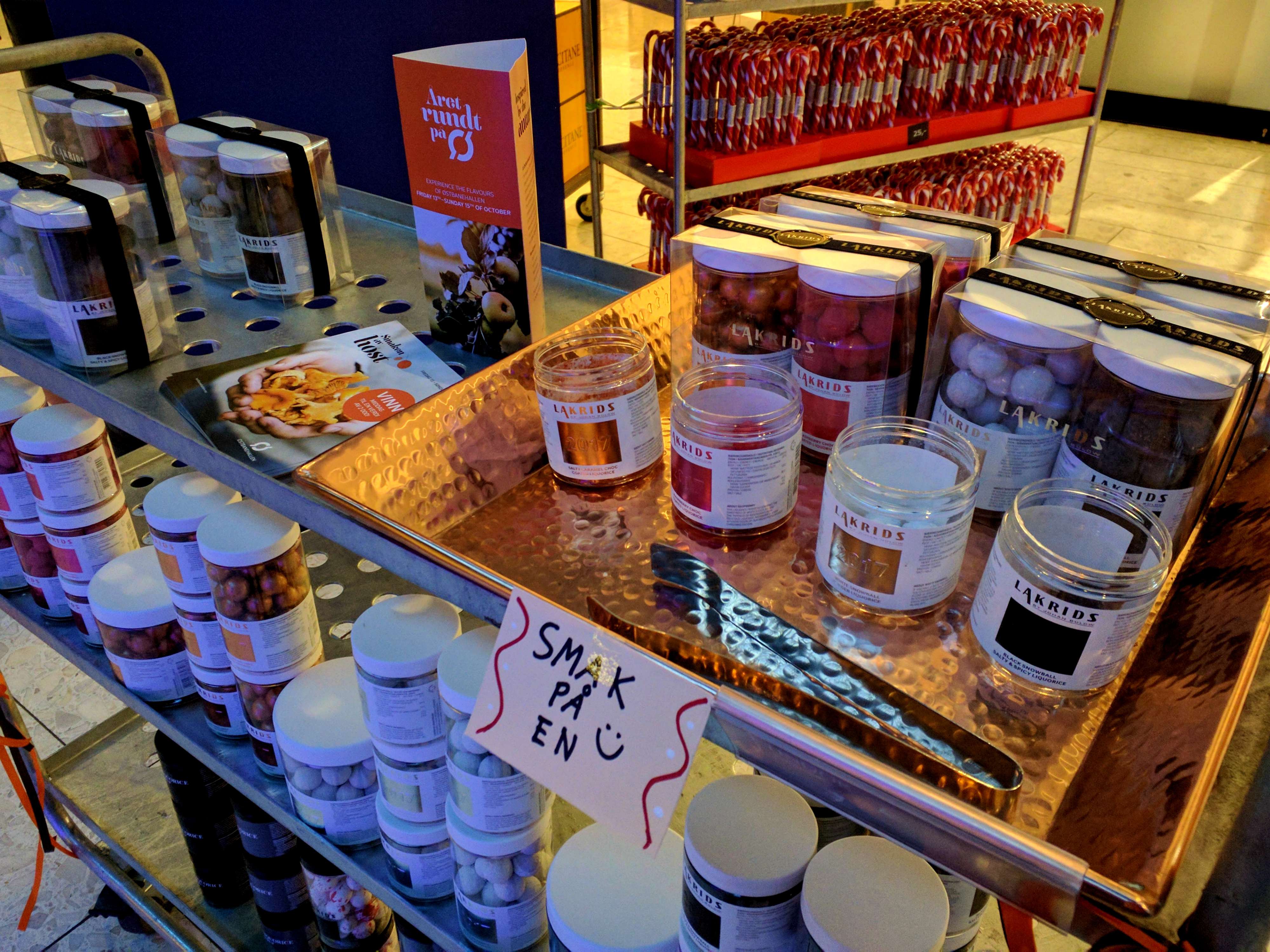 A selection of chocolate goods sold at Dropsen