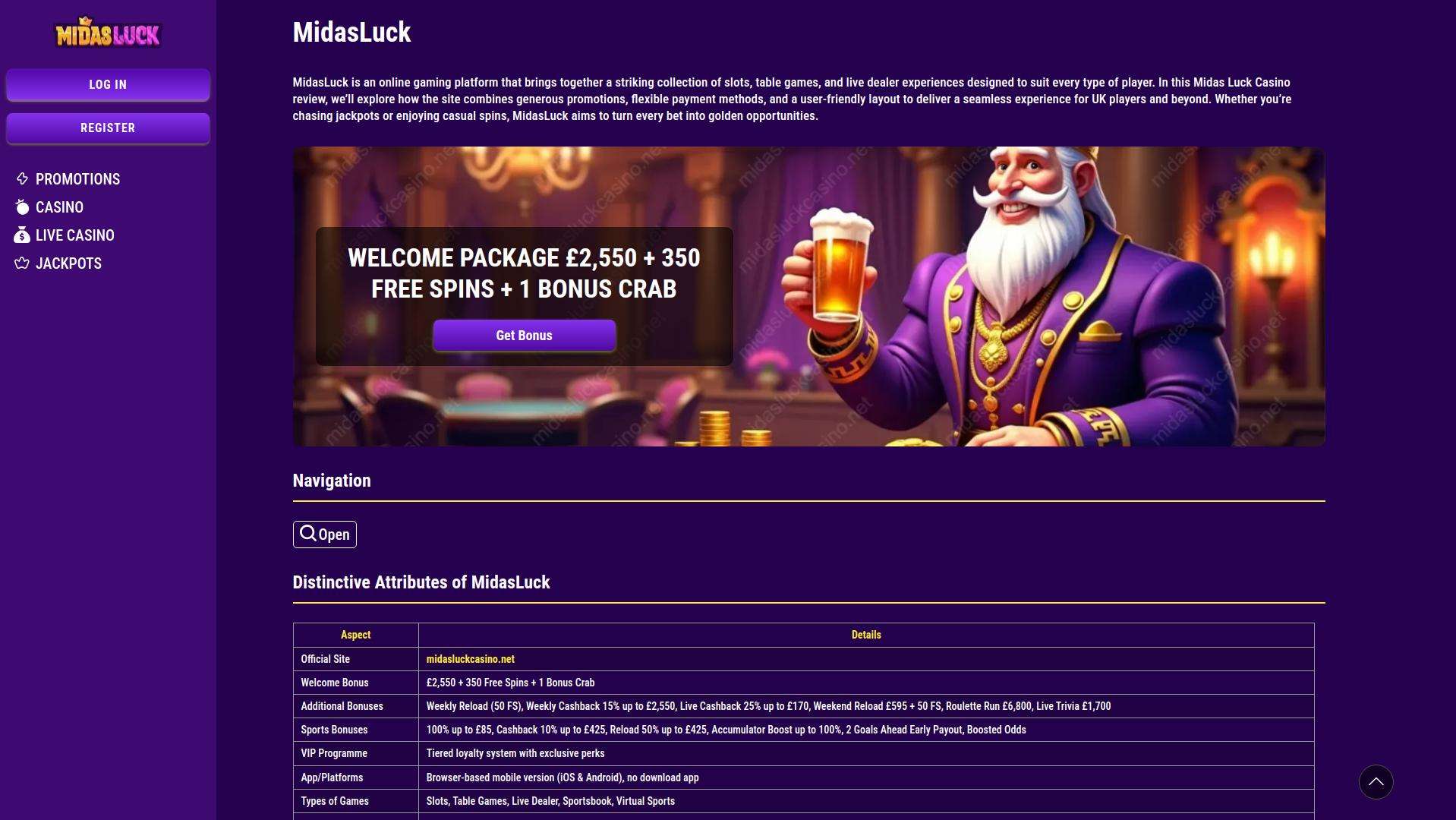 Midas Luck App Download Options For United Kingdom Players