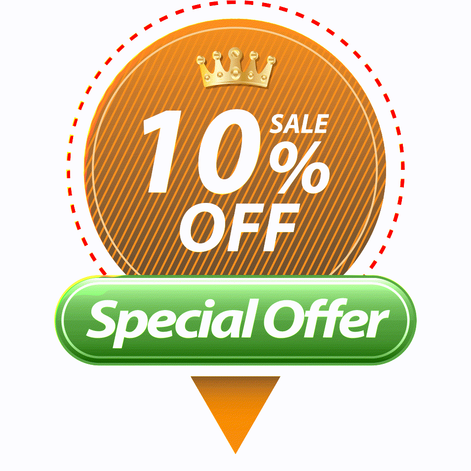 10% OFF Special Offer