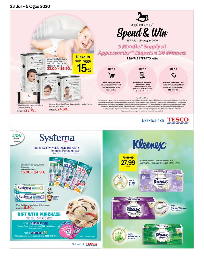 Tesco Malaysia Weekly Catalogue (16 July - 5 August 2020)