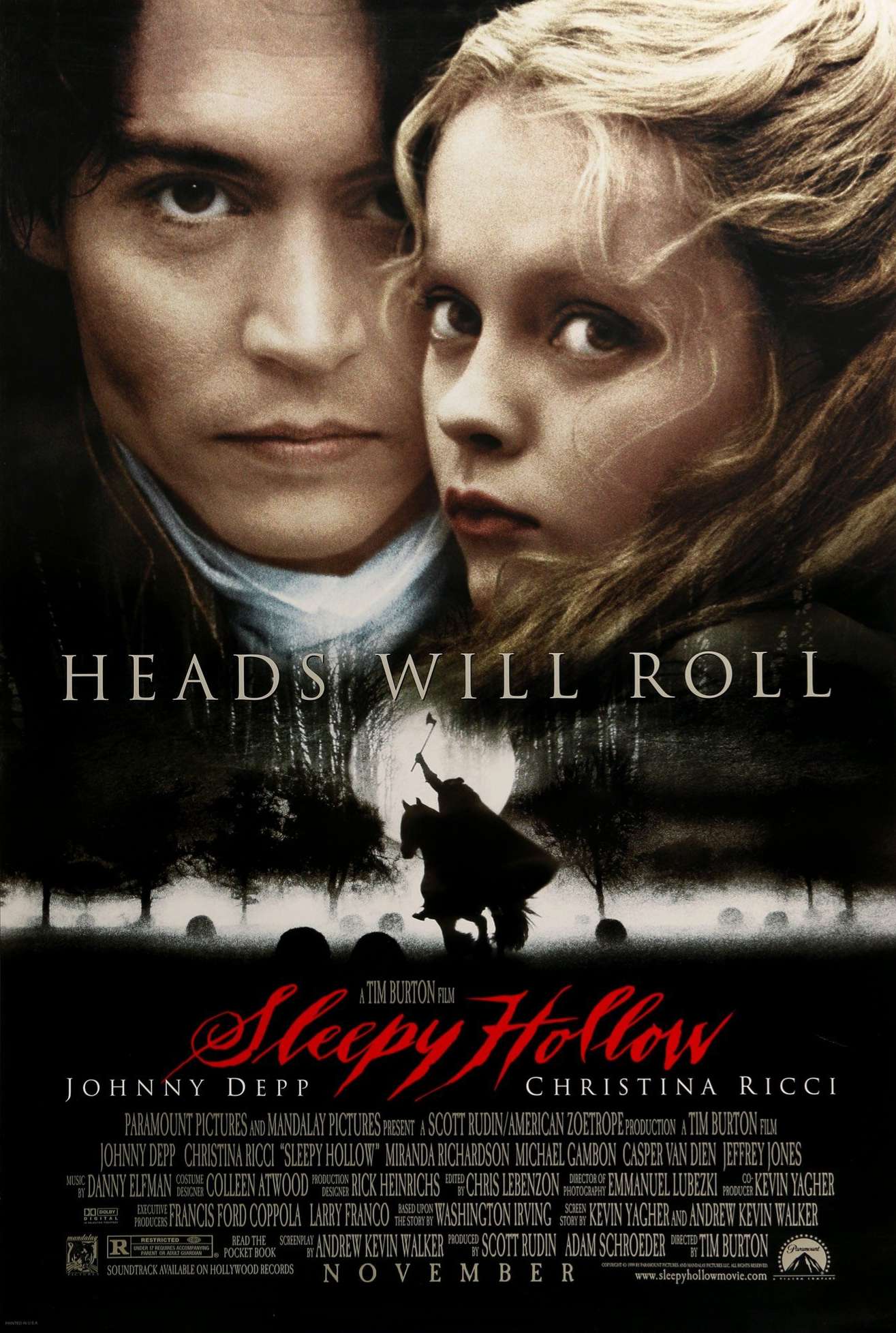 الموسيقى التصويرية لفيلم سليبي هولو Sleepy Hollow 1999 320kbps