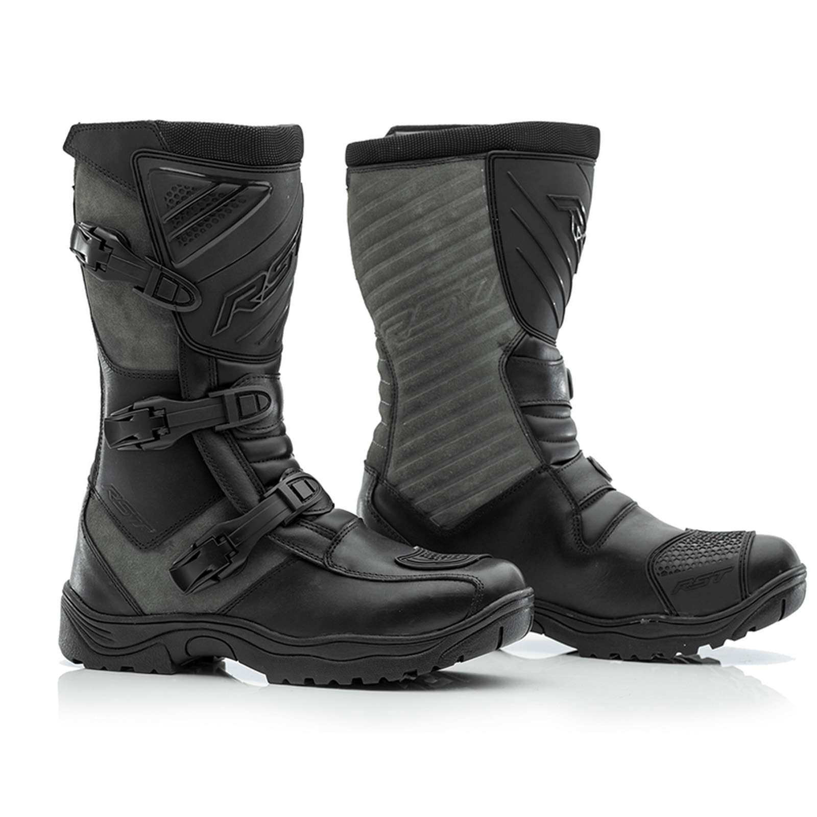 RST Raid Touring Adventure CE Leather Waterproof Motorcycle Boots ...