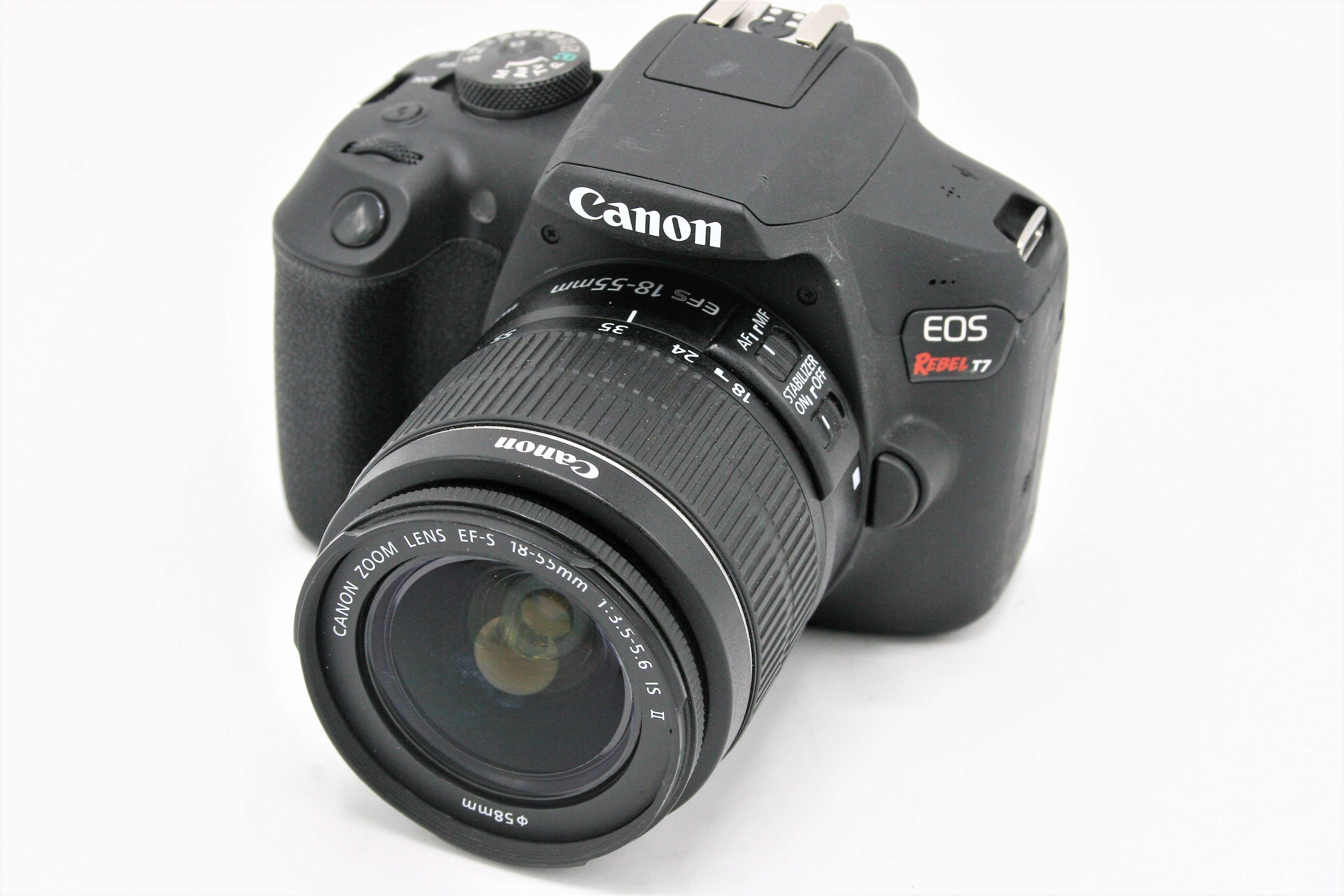 Canon EOS 2000D/Rebel T7 24.1MP CMOS 1080p DSLR Camera w EF-S 18-55mm
