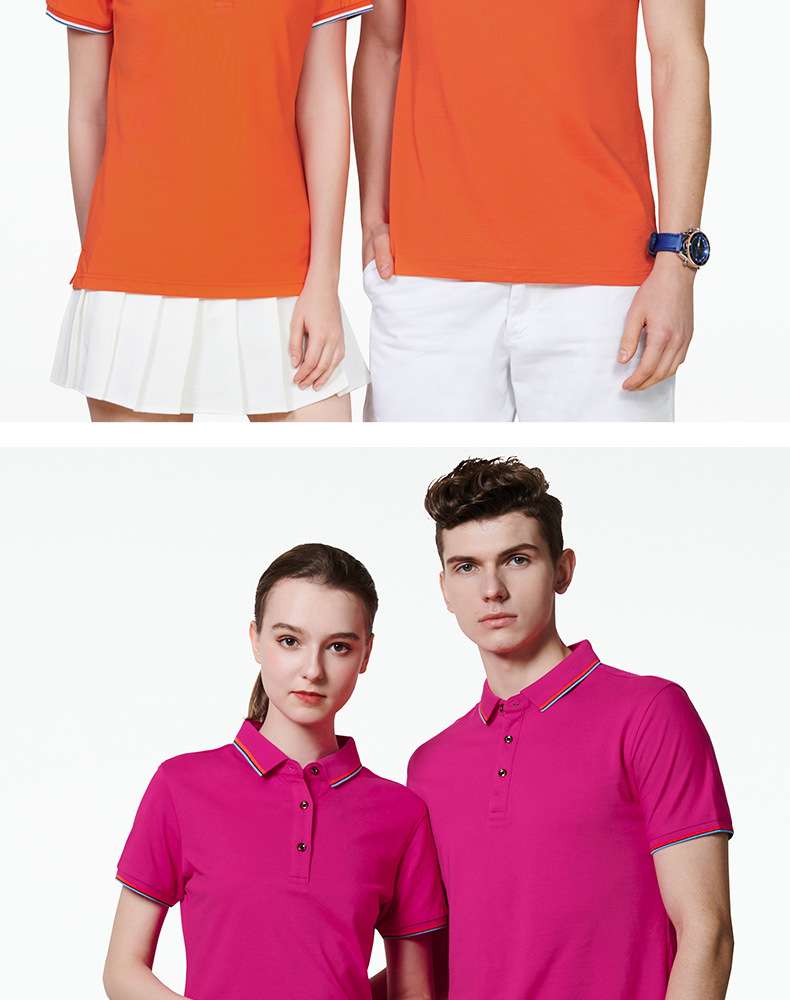 High-end polo shirt custom T-shirt printing logo golf top men's high-end Polo custom shirt slim embroidery