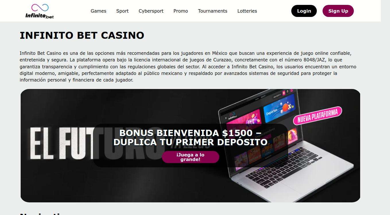 Seguridad del jugador en Infinito Bet Casino: medidas de protección y privacidad