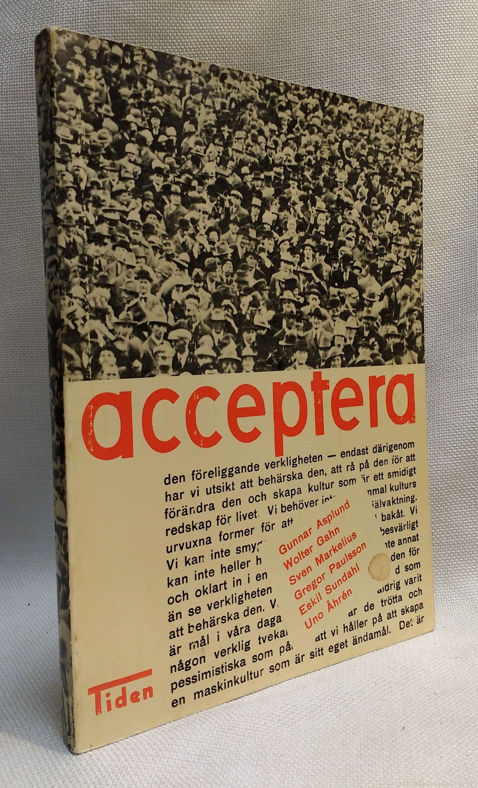 Image for acceptera [Swedish architectural manifesto]