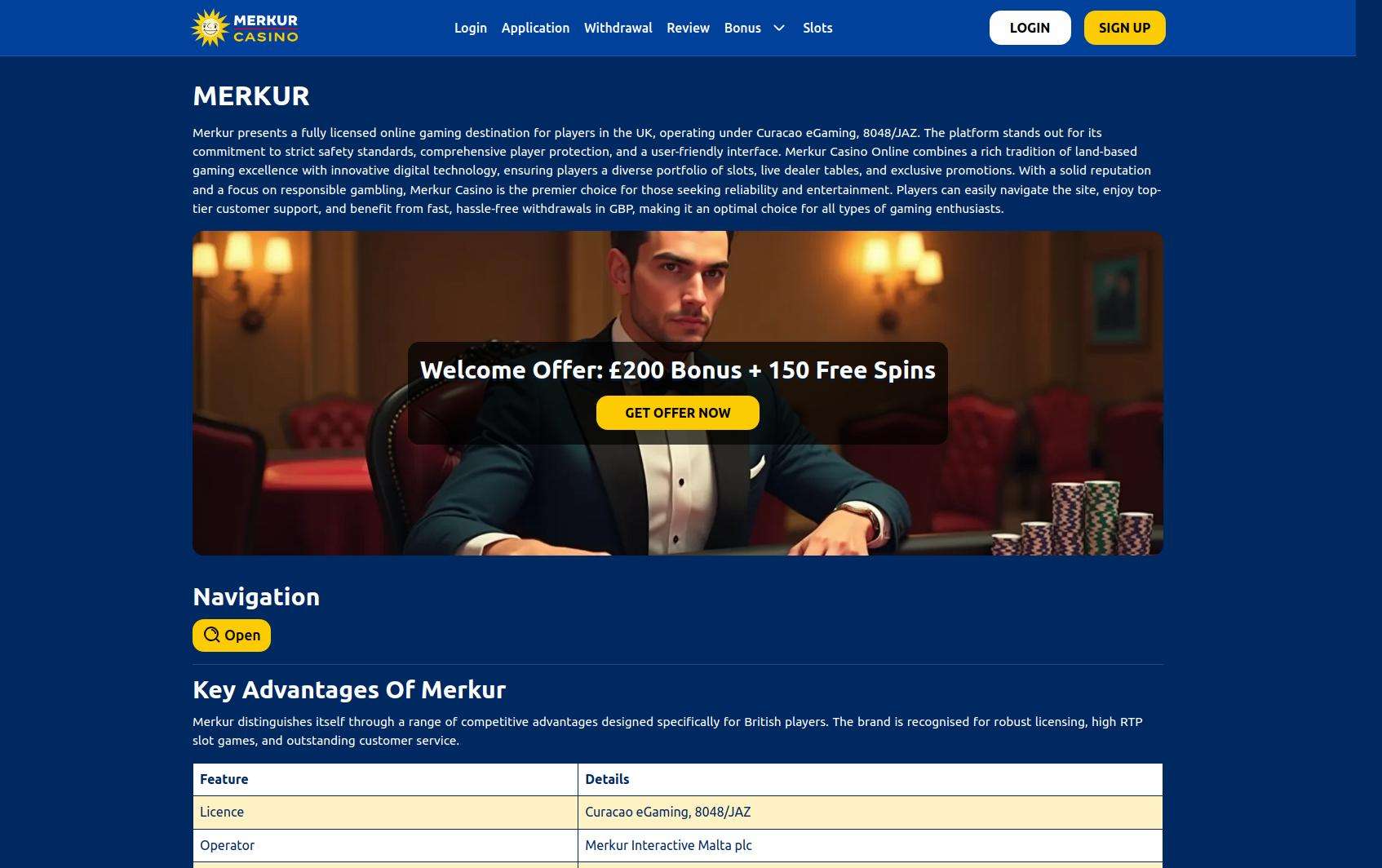 Merkur Casino's mobile gaming options for UK players