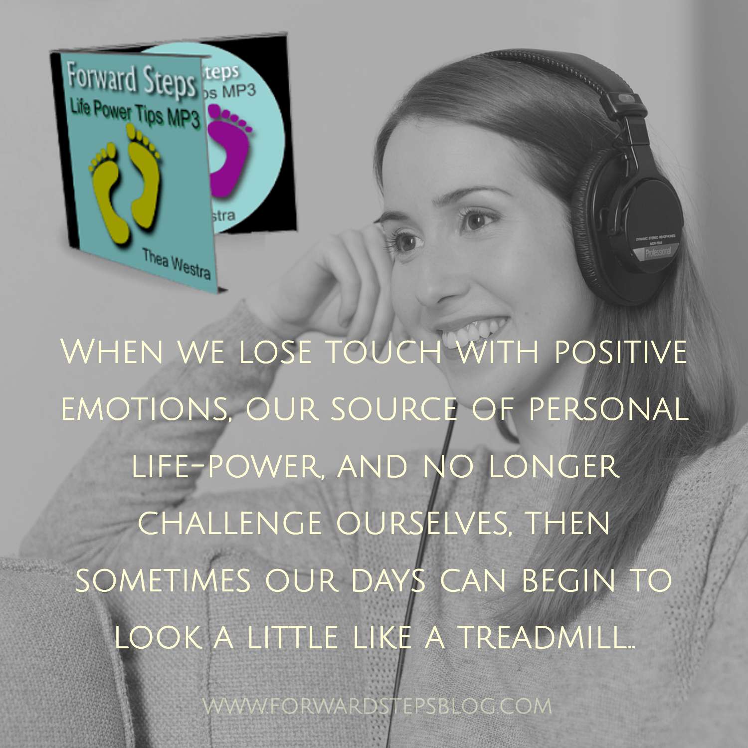 FREE AUDIO 100 Life Power Tips 50-Min. MP3 <! --- NOTE: original size 1500px X 1500px. Change height & width to scale using https://selfimprovementgift.com/forwardsteps/image-resize/ -- ></noscript>
