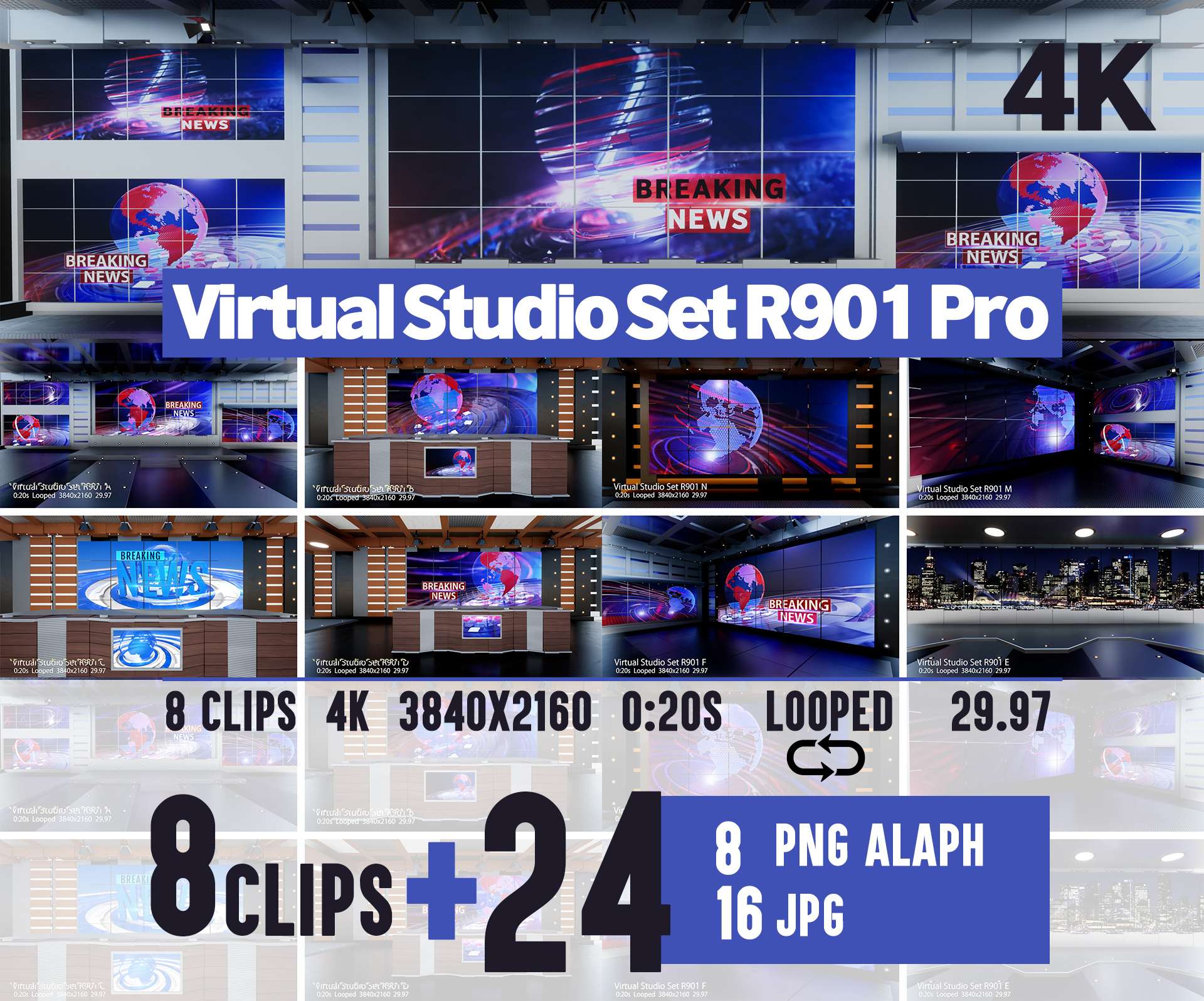 Virtual Studio Set 1002 J - 6