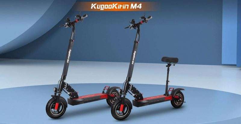 Trottinette électrique KUGOO KIRIN M4 Version 2021 - Pliable 500W